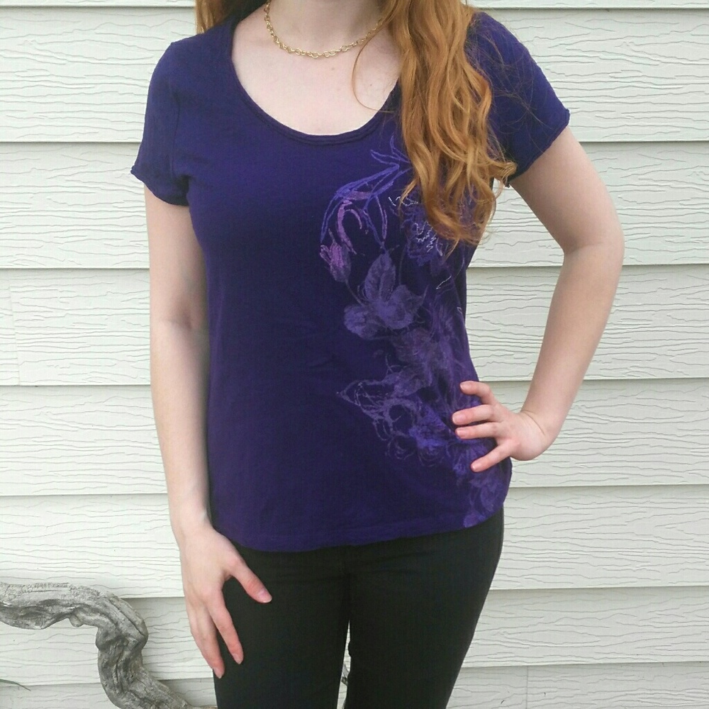 St Johns Bay Purple T-Shirt